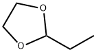 2-エチル-1,3-ジオキソラン 化学構造式
