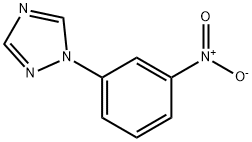 1-(3-硝基苯基)-1H-1,2,4-三唑, 25688-23-7, 结构式