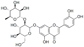 忍冬苦苷, 25694-72-8, 结构式