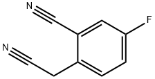 Benzeneacetonitrile, 2-cyano-4-fluoro- (9CI) Struktur