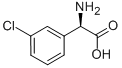(R)-AMINO-(3-CHLORO-PHENYL)-ACETIC ACID 化学構造式