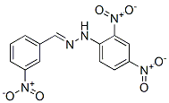 N-(2,4-Dinitrophenyl)-3-nitrobenzaldehyde hydrazone,2571-09-7,结构式