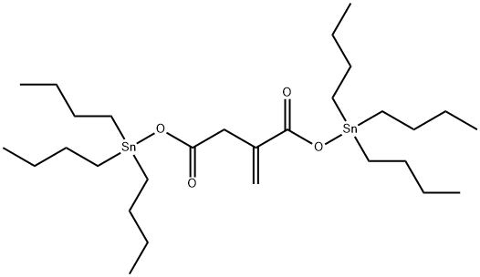 BIS(TRI-N-BUTYLTIN) ITACONATE Struktur