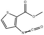 methyl 3-isocyanatothiophene-2-carboxylate(SALTDATA: FREE) Struktur