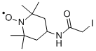 4-(2-IODOACETAMIDO)-TEMPO Struktur