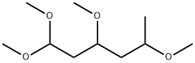 1,1,3,5-Tetramethoxyhexane,25724-11-2,结构式