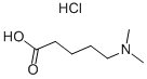 5-(DIMETHYLAMINO)-PENTANOIC ACID HYDROCHLORIDE Structure