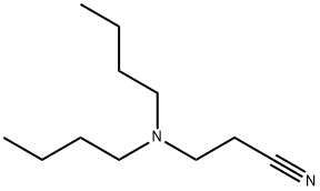 3-(二-正-丁基氨基)丙腈, 25726-99-2, 结构式