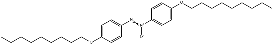 4,4'-DI-N-NONYLOXYAZOXYBENZENE Structure