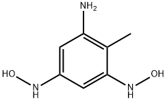 1,3,5-Benzenetriamine,  N1,N5-dihydroxy-2-methyl- Struktur