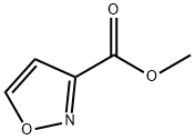 3-イソオキサゾールカルボン酸, メチルエステル 化学構造式