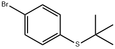 1-ブロモ-4-(TERT-ブチルスルファニル)ベンゼン 化学構造式