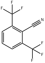 2,6-ビス(トリフルオロメチル)ベンゾニトリル 化学構造式