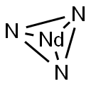 硝酸钕(III),25764-11-8,结构式