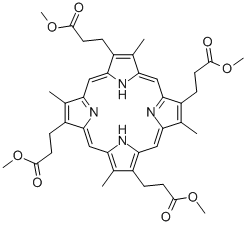 COPROPORPHYRIN I TETRAMETHYL ESTER Structure