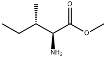 (3S)-3-メチル-L-ノルバリンメチル 化学構造式