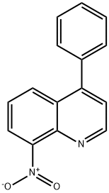 8-nitro-4-phenylquinoline Struktur