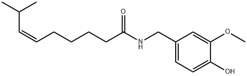 (Z)-辣椒素 结构式
