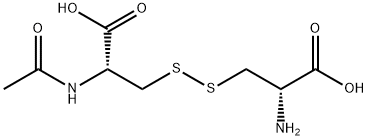 乙酰半胱氨酸杂质17, 25779-79-7, 结构式