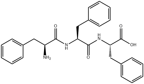 H-PHE-PHE-PHE-OH Structure