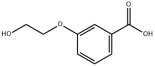 3-(2-ヒドロキシエトキシ)安息香酸 化学構造式