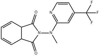 1H-ISOINDOLE-1,3(2H)-DIONE, 3A,7A-DIHYDRO-2-[METHYL[4-(TRIFLUOROMETHYL)-2-PYRIDINYL]AMINO]-|