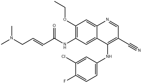 培利替尼 结构式