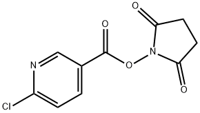 6-chloro-nicotinic acid 2,5-dioxo-pyrrolidin-1-yl ester Structure