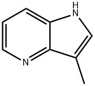 3-メチル-1H-ピロロ[3,2-B]ピリジン 化学構造式