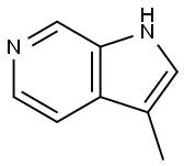 3-METHYL-1H-PYRROLO[2,3-C]PYRIDINE Struktur