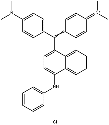 4-((4-Anilino-1-naphthyl)(4-(dimethylamino)phenyl)methylen)-cyclohexa-2,5-dien-1-yliden,)dimethylammoniumchlorid
