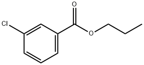 3-氯苯甲酸丙酯,25800-29-7,结构式
