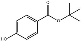 4-ヒドロキシ安息香酸tert-ブチル 化学構造式