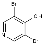 3,5-DIBROMO-4-PYRIDINOL Struktur