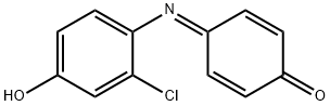 O-クロロフェノールインドフェノール 化学構造式