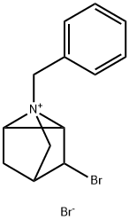 1-BENZYL-3-BROMO-1-AZONIATRICYCLO[2.2.1.0(2,6)]HEPTANE BROMIDE 化学構造式