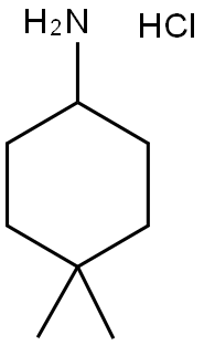 4,4-DIMETHYLCYCLOHEXYLAMINE HYDROCHLORIDE Struktur