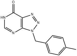 3-(4-methylbenzyl)-3H-[1,2,3]triazolo[4,5-d]pyrimidin-7-ol Structure