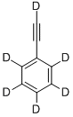 PHENYLACETYLENE-D6 Structure
