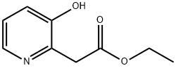 2-Pyridineacetic acid, 3-hydroxy-, ethyl ester 结构式