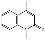 2(1H)-Quinolinone, 1,4-dimethyl- 化学構造式