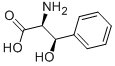 DL-Β-フェニルセリン 化学構造式