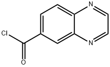 6-QUINOXALINECARBONYL CHLORIDE Structure