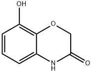 8-HYDROXY-2H-BENZO[B][1,4]OXAZIN-3(4H)-ONE Struktur