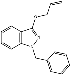 1-BENZYL-3-PROPENYLOXY-1H-INDAZOLE|1-BENZYL-3-PROPENYLOXY-1H-INDAZOLE