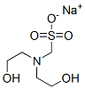 [二(2-羟乙基)氨基]甲磺酸钠, 25857-20-9, 结构式