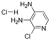 2-氯-3,4-吡啶二胺盐酸盐, 2586-98-3, 结构式
