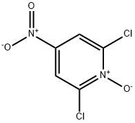 2,6-DICHLORO-4-NITROPYRIDINE-N-OXIDE Struktur
