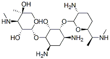 ゲンタマイシンC1標準品 化学構造式