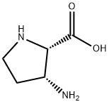 L-Proline, 3-amino-, (3R)- (9CI) Struktur